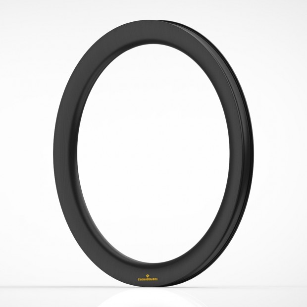 [Ultralight] 405g 700C 57x40mm Carbon Tubeless Gravel / CX / MTB / Beach Racer Wheels Rim